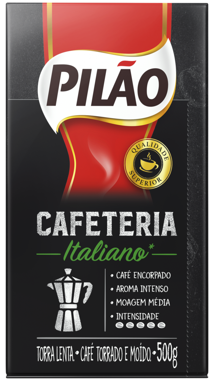 Café Pilão Cafeteria Italiano chega ao mercado