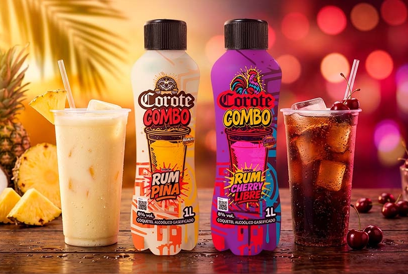 Corote Combo Rum Piña e Rum Cherry Libre